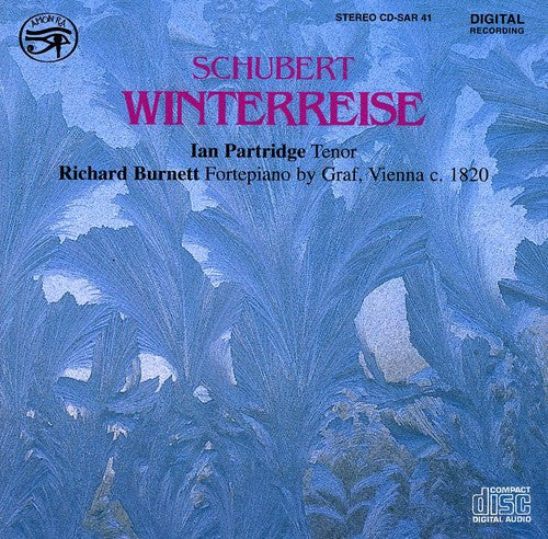 the album cover for Richard Burnett - Winterreise
