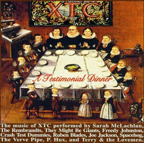the album cover for Xtc - Testimonial Dinner: Songs of XTC / Various