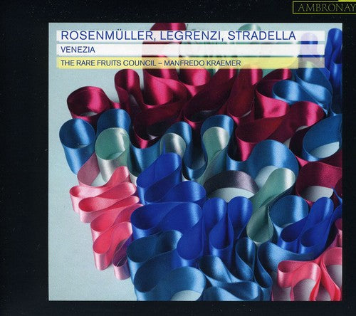 the album cover for Rosenmuller / Legrenzi / Stradella - Venezia