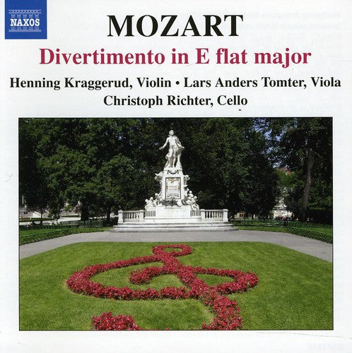 the album cover for Henning Kraggerud - Divertimento for String Trio in E Flat