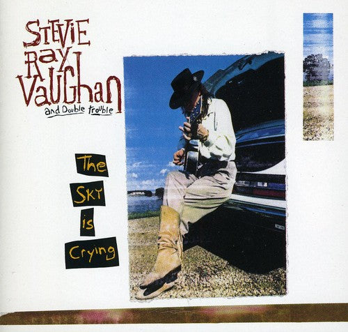 the album cover for Stevie Ray Vaughan & Double Trouble - The Sky Is Crying