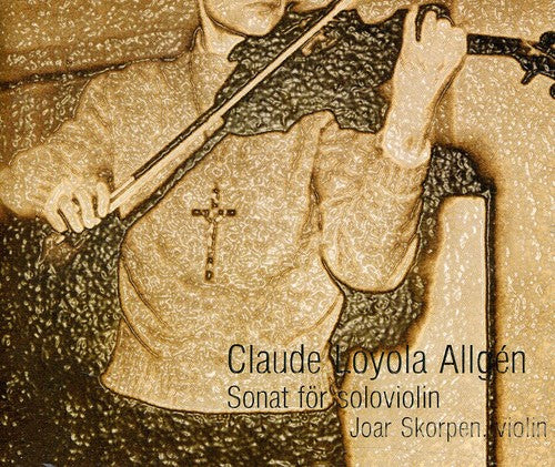 the album cover for Joar Skorpen - Sonat for Soloviolin