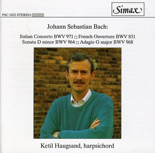 the album cover for Ketil Haugsand - Italian Concerto / Partita B Min / Sonata in D Min