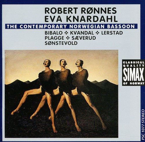 the album cover for Robert Rønnes - Contemporary Norwegian Bassoon