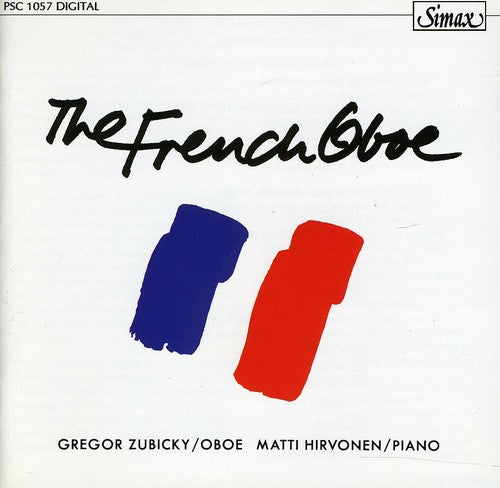 the album cover for Gregor Zubicky - French Oboe
