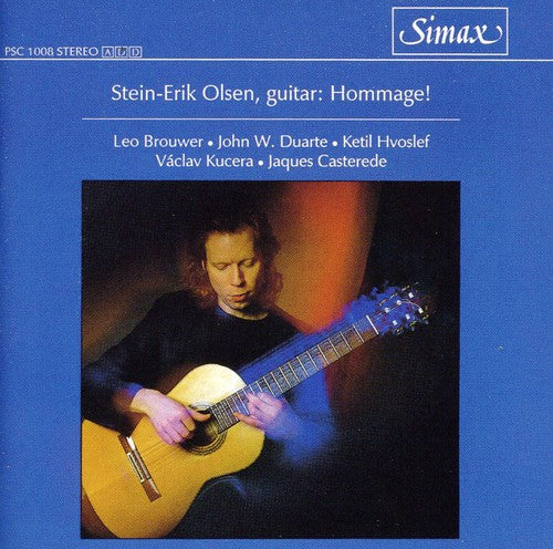 the album cover for Stein-Erik Olsen - Hommage (Guitar Recital)