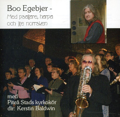 the album cover for Kerstin Baldwin - Med Psaltare Harpa Och Lite Norrsken