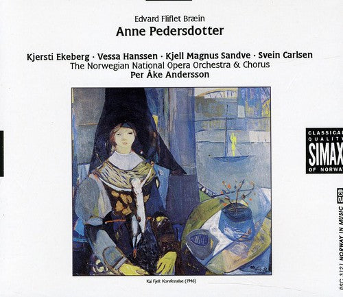 the album cover for Brain Edvard Fliflet - Anne Pedersdotter