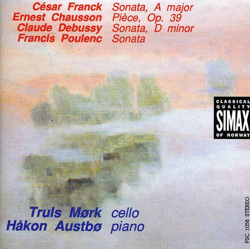 the album cover for Truls Mørk - Violin Sonata in a Major / Cello Sonata in D minor