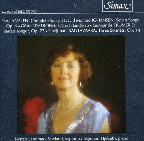 the album cover for Valen/Johansen/Nystroem/Fru - Complete Songs / 7 Songs / Sjal Och Landskap