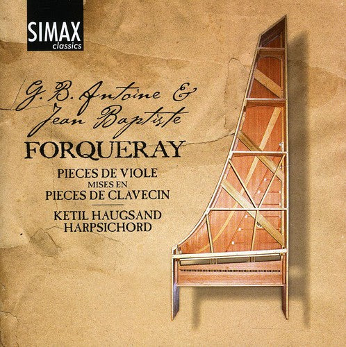 the album cover for Ketil Haugsand - Complete Works for Harpsichord