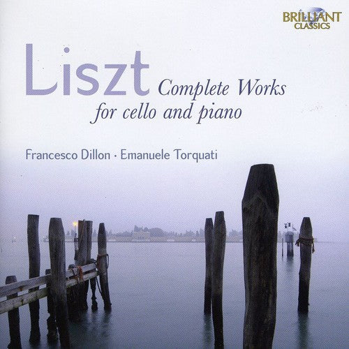 the album cover for Francesco Dillon - Complete Works for Cello & Piano