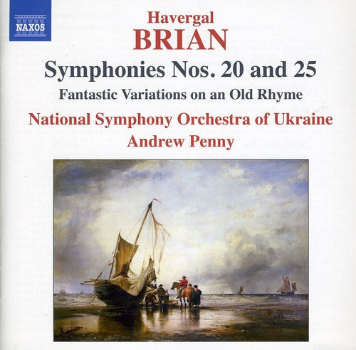 the album cover for Andrew Penny - Symphonies 20 & 25