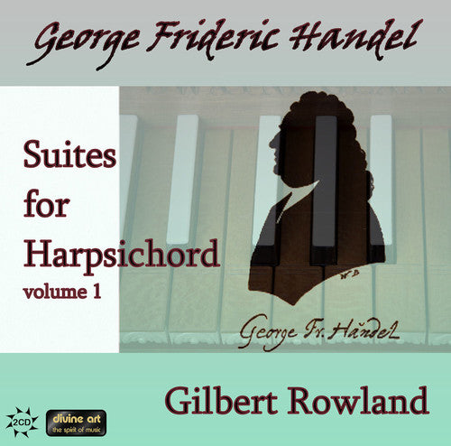 the album cover for Gilbert Rowland - Suites for Harpsichord 1
