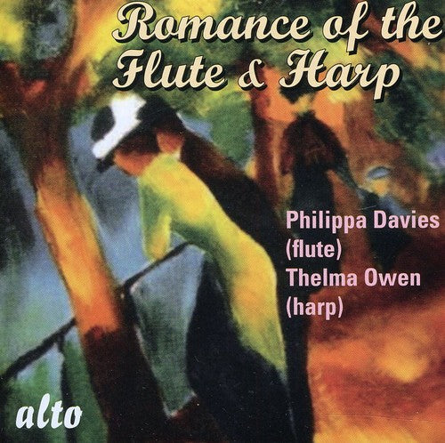 the album cover for Philippa Davies - Romance of the Flute & Harp