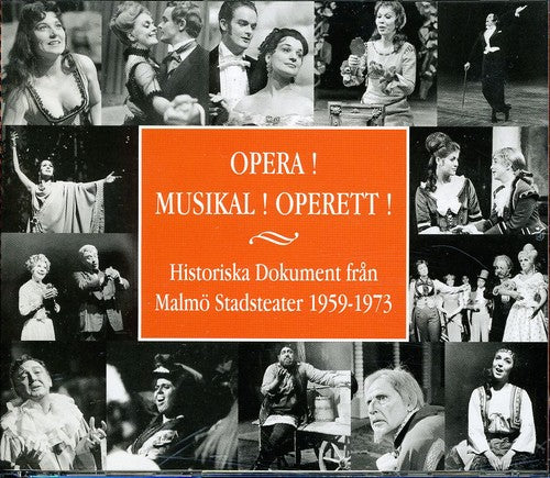 the album cover for Stadsteater / Malmo Stadsteater - Opera Musikal Operett