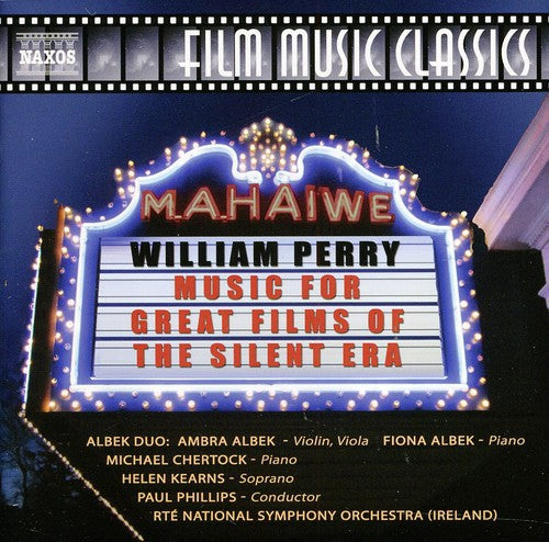 the album cover for Paul Phillips - Music for Great Films of the Silent Era