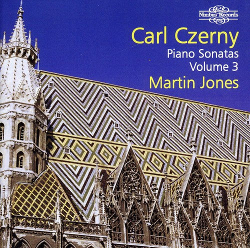 the album cover for Martin Jones - Piano Sonatas 3