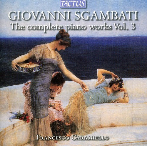 the album cover for Francesco Caramiello - Complete Piano Works 3