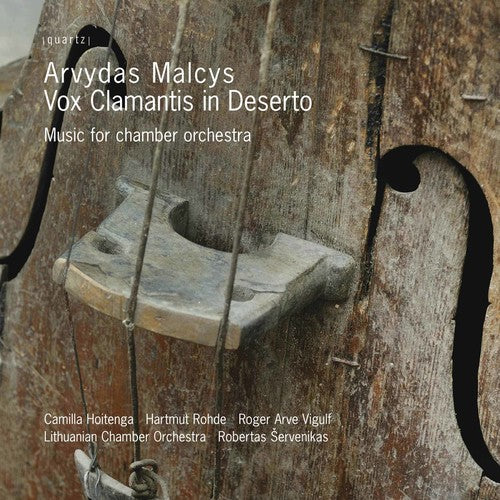 the album cover for Robertas Å ervenikas - Vox Clamantis in Deserto