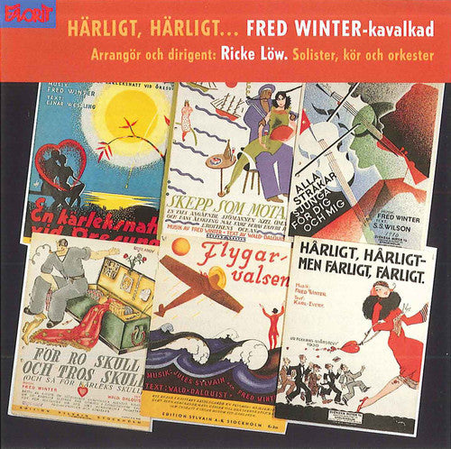 the album cover for Ricke Löw - Harligt Harligt