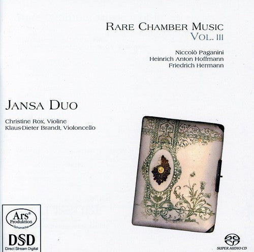 the album cover for Jansa Duo - Rare Chamber Music 3