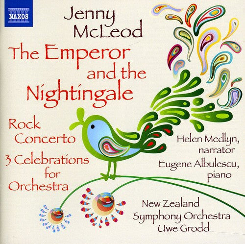 the album cover for Uwe Grodd - Emperor & Nightingale / Rock Cto for Piano & Orch