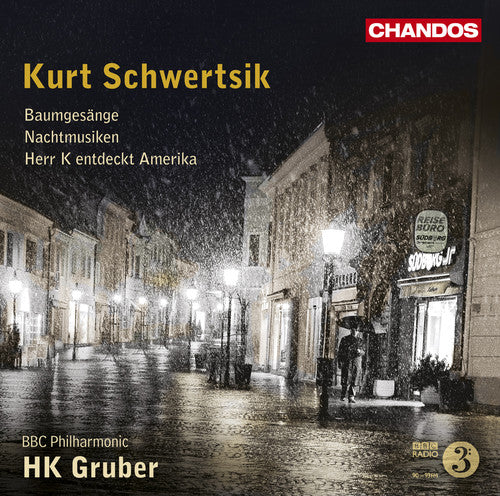 the album cover for Heinz Karl Gruber - Baumgesange / Herr K Entdeckt Amerika &