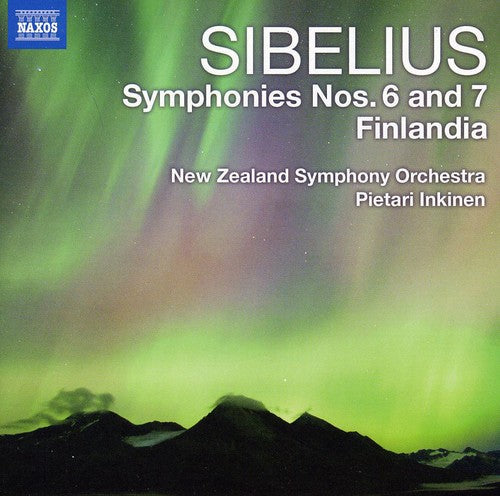the album cover for Pietari Inkinen - Symphonies 6 & 7 / Finlandia