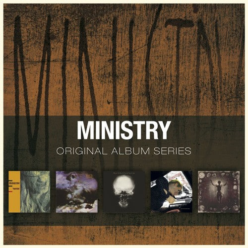 the album cover for Ministry - Original Album Series
