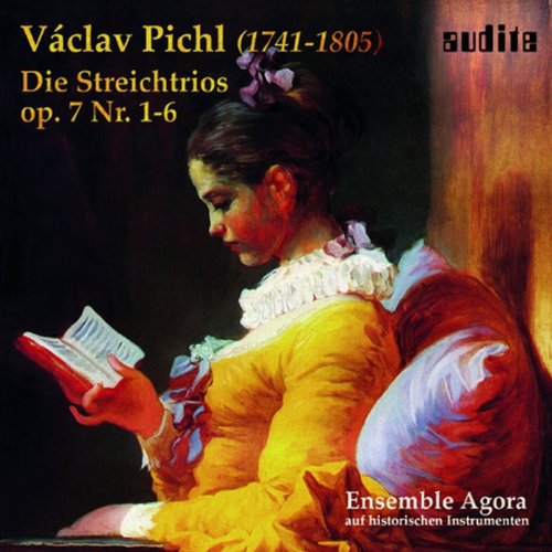 the album cover for V. PICHL - String Trios Op 7 #1-6