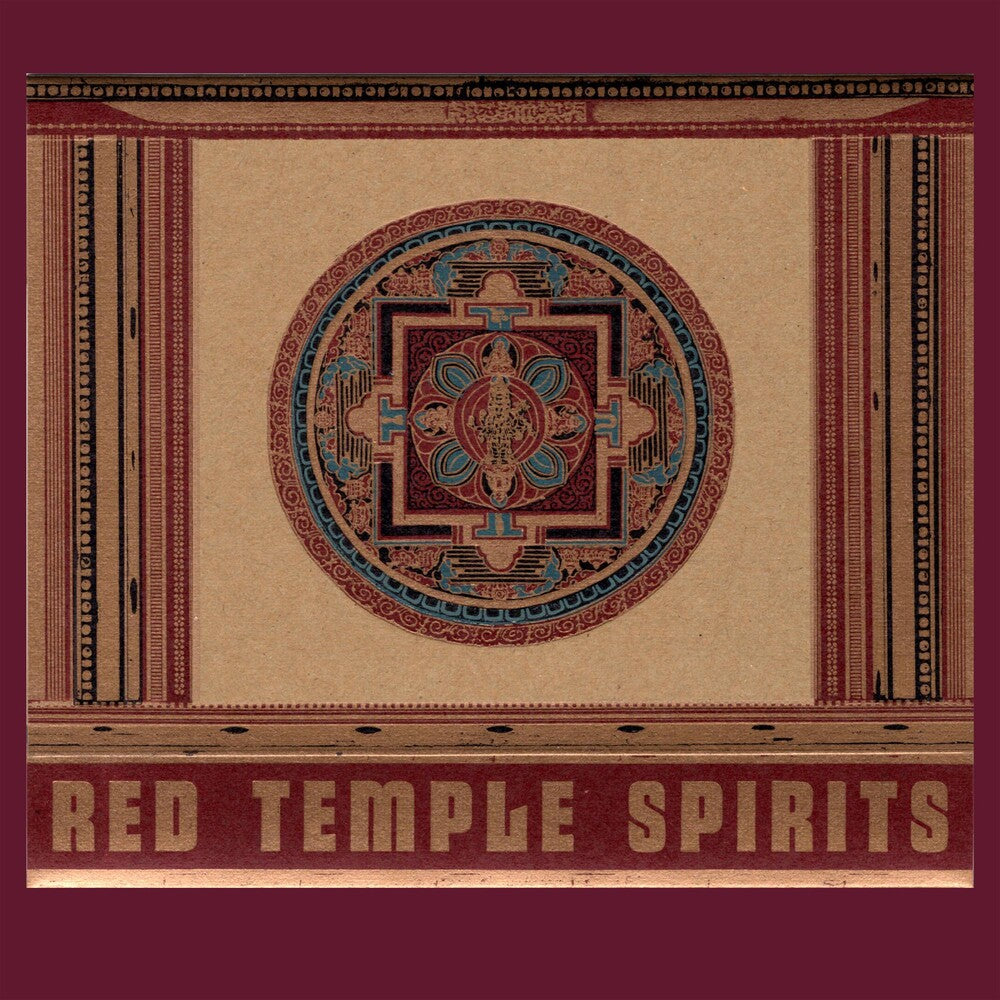 the album cover for Red Temple Spirits - Red Temple Spirits