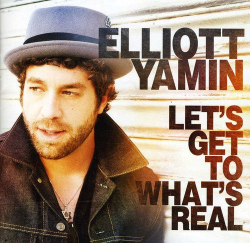 the album cover for Elliot Yamin - Let's Get to What's Real
