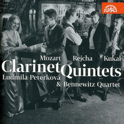 the album cover for Pavel KleÄka - Clarinet Quintets