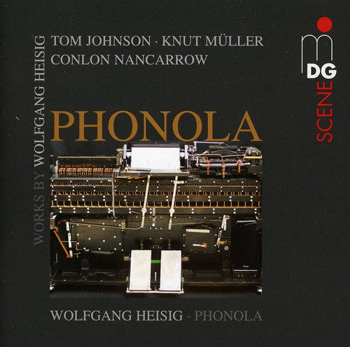 the album cover for Heisig / Mueller / Nancarrow - Contemporary Phonola Music