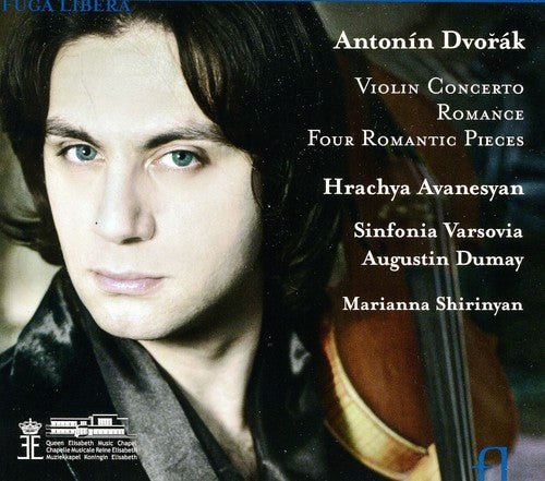 the album cover for Hrachya Avanesyan - Violin Concerto & Romance & Four Romantic Pieces
