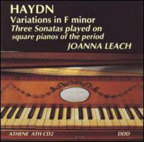 the album cover for Joanna Leach - Variations in F minor