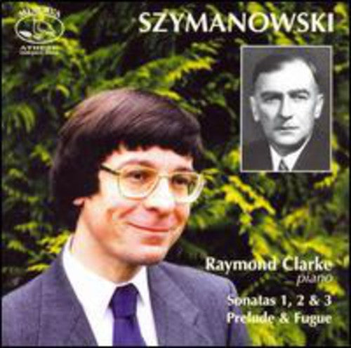 the album cover for Raymond Clarke - Sonatas 1 2 & 3