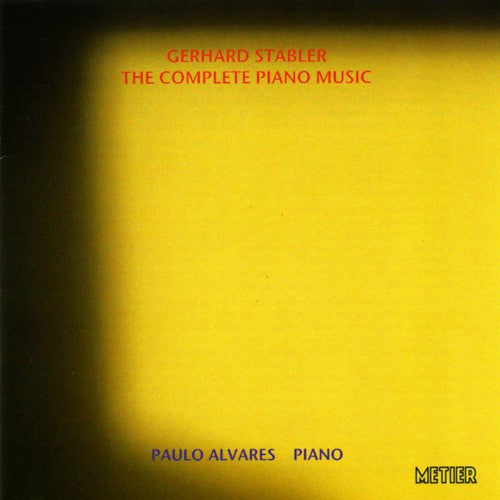 the album cover for Paulo Alvares - Complete Piano Music