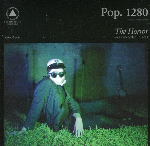 the album cover for Pop. 1280 - The Horror