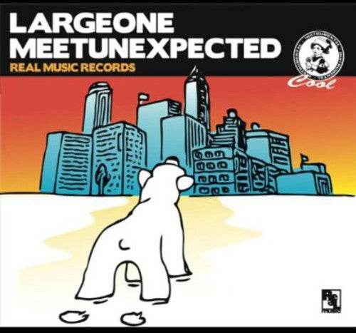 the album cover for Large One - Meet Unexpected