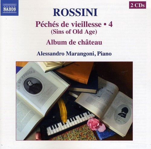 the album cover for Alessandro Marangoni - Complete Piano Music 4