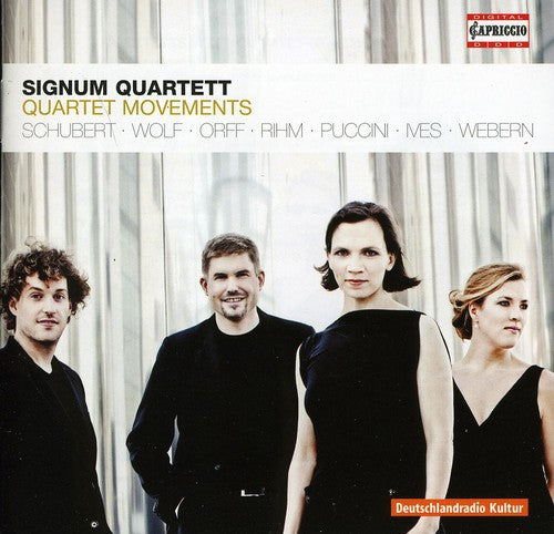 the album cover for Signum - Quartet Movements