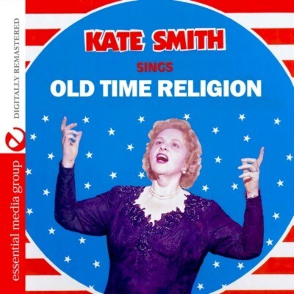 the album cover for Kate Smith - Sings Old Time Religion