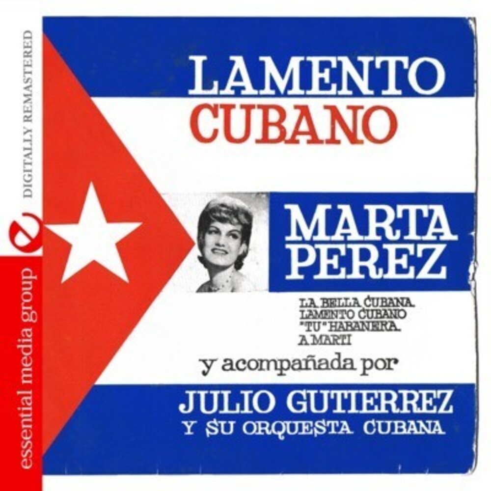 the album cover for Marta Perez - Lamento Cubano
