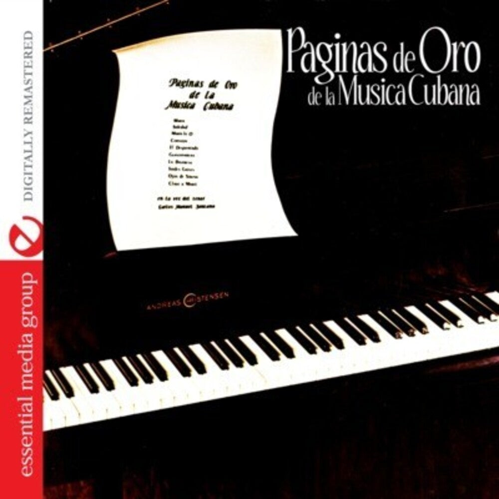the album cover for Carlos Manuel Santana - Paginas de Oro de la Musica Cubana