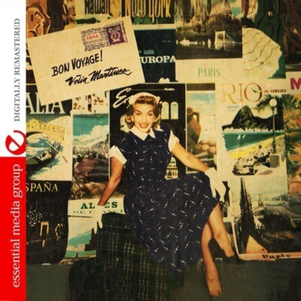 the album cover for Velia Martinez - Bon Voyage!