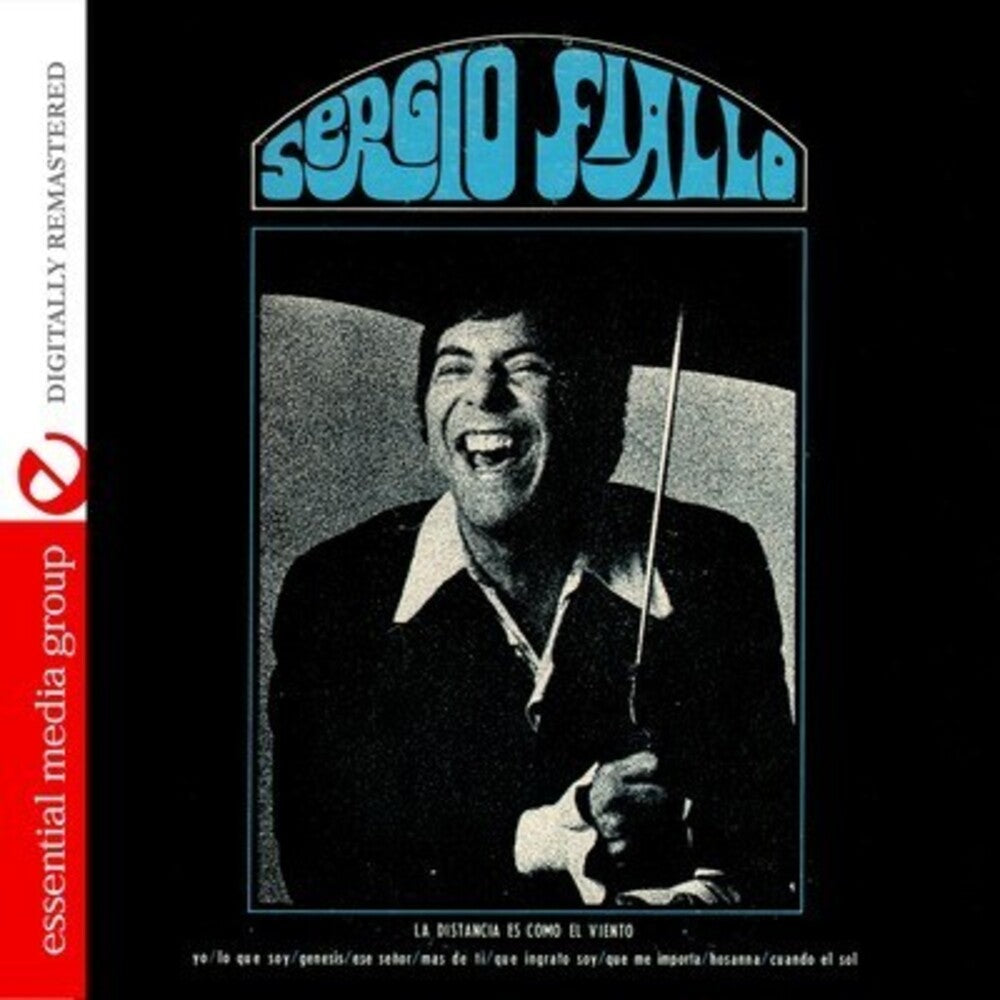 the album cover for Sergio Fiallo - La Distancia Es Como El Viento