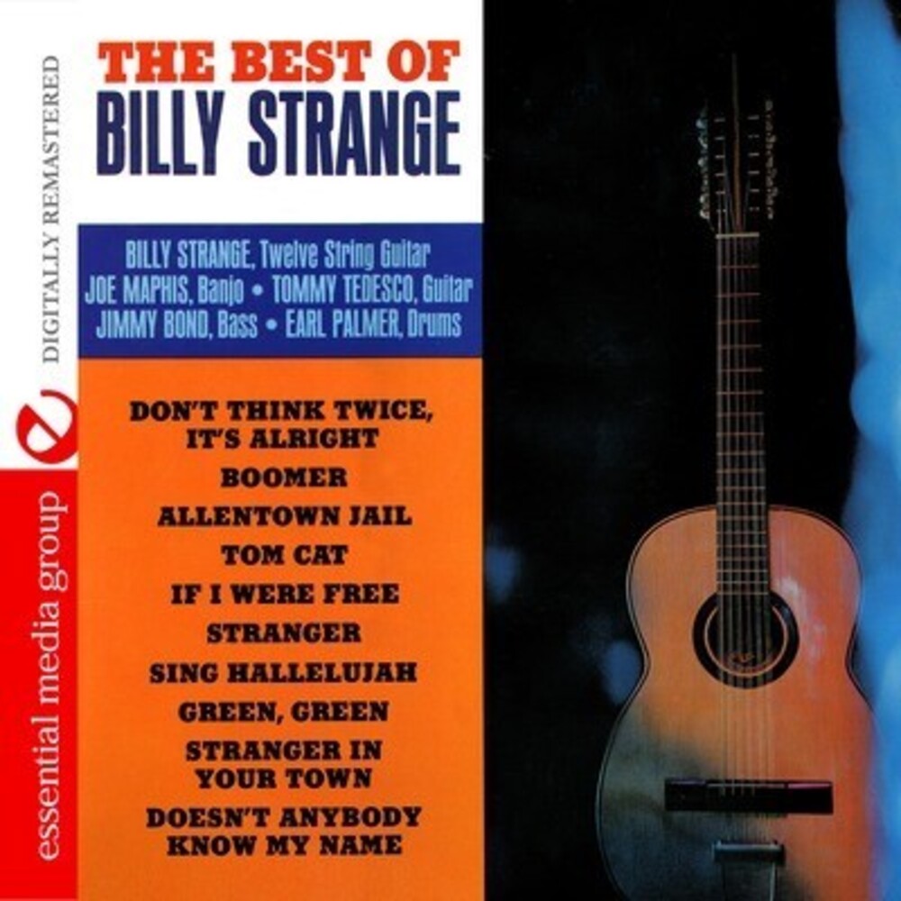 the album cover for Billy Strange - Best of Billy Strange