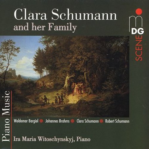 the album cover for C./Bargiel Schumann - Piano Music Written An